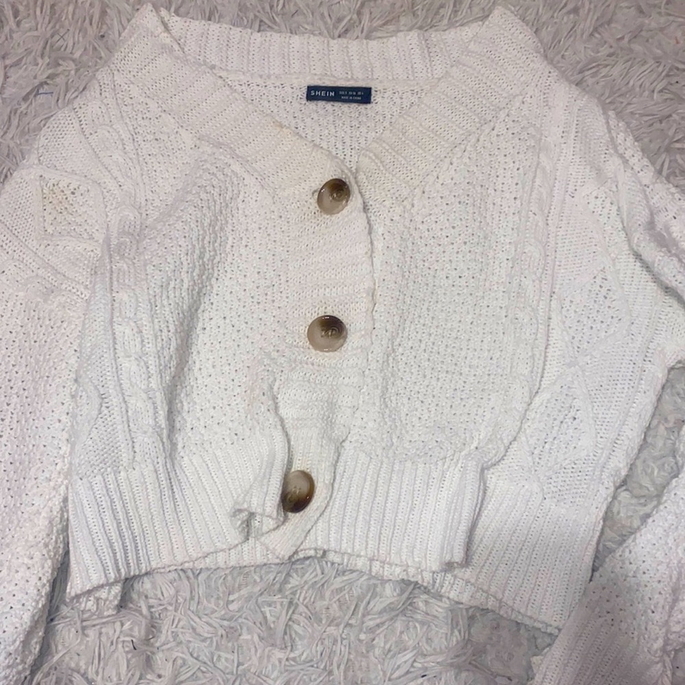 Shein drop shoulder cardigan